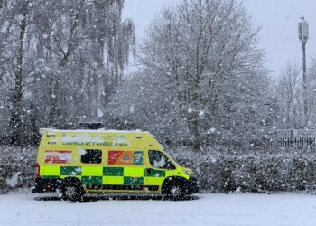 South Central Amubulance Service is asking people to help its crews this winter by calling NHS 111 before 999 if possible Picture: South Central Ambulance Service