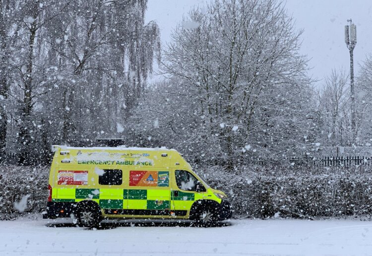 South Central Amubulance Service is asking people to help its crews this winter by calling NHS 111 before 999 if possible Picture: South Central Ambulance Service