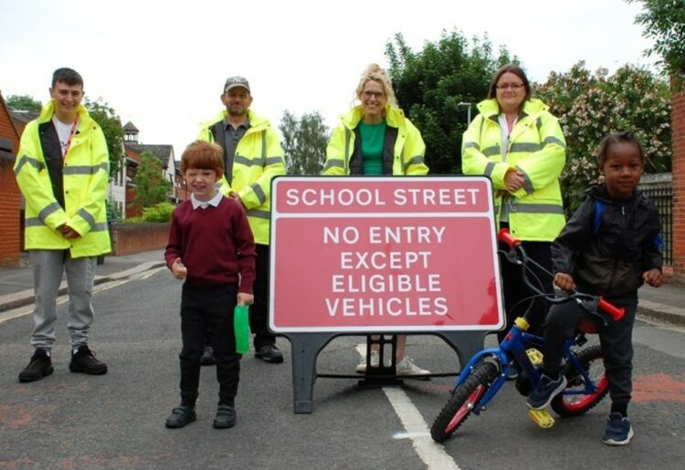 School streets have already been trialled and implemented in neighbouring Reading. Pic: Reading Borough Council.