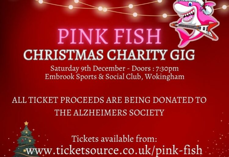Pink Fish is holding a charity Christmas gig