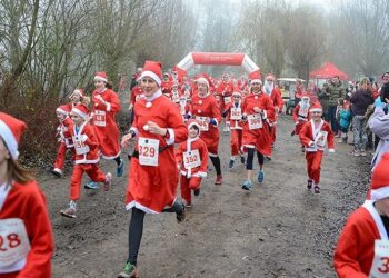 Dinton Santa Dash is returning this December. Picture: courtesy of Wokingham Borough Council