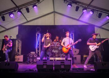 Purple Grace at Wokingham Festival Picture: Andrew Merritt