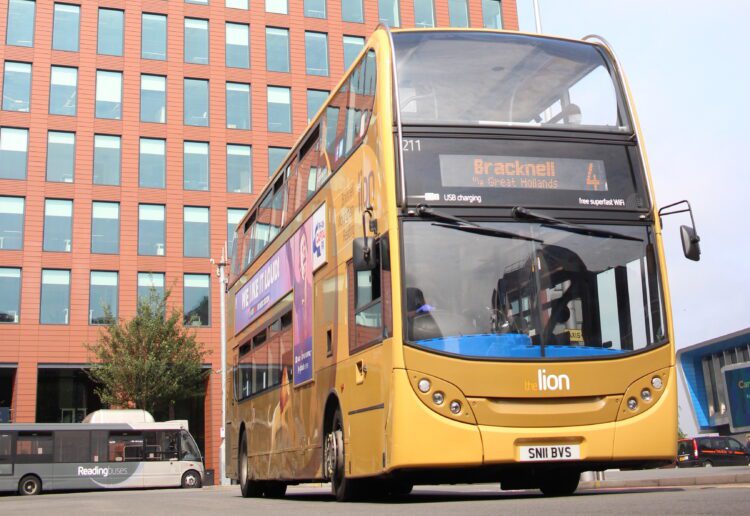 The Lion bus service connects Wokingham borough with Bracknell and Reading Picture: Reading Buses