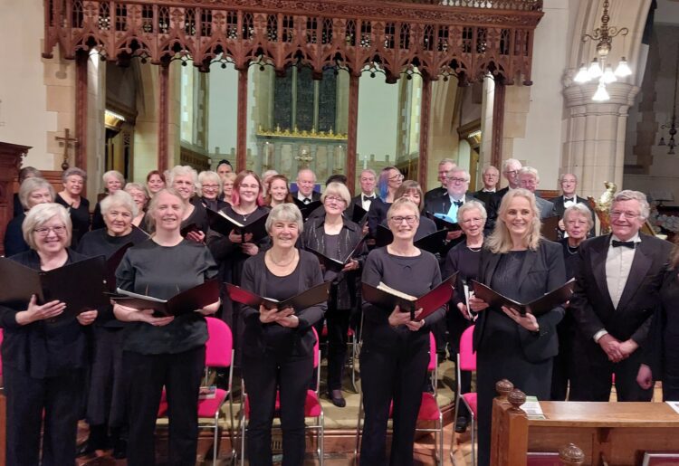 The Twyford Singers at their Palm Sunday concert