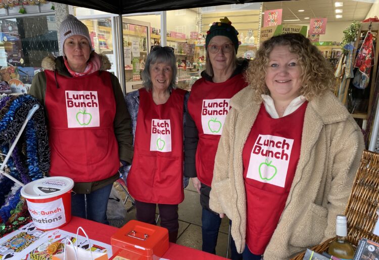 Members of Woodley Lunch Bunch at the Woodley Winter Extravaganza Picture: Phil Creighton