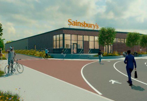 The proposed foodstore will carry a wide range of primarily food and convenience items. Pic: WBC.