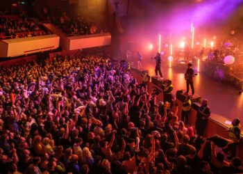Don Broco and crowd at The Hexagon in Reading Picture: Andrew Merritt
