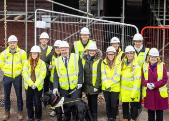 A major milestone in the regeneration of Gorse Ride in Finchampstead. Credit: WBC