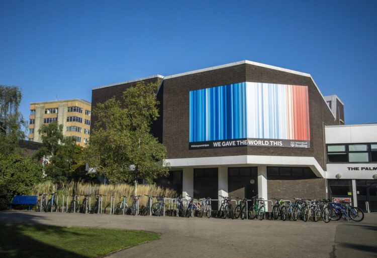 Professor Ed Hawkins has teamed with Envision Racing in a partnership which will see the world-famous Climate Stripes on the team's livery from the next Formula E season. Picture: University of Reading