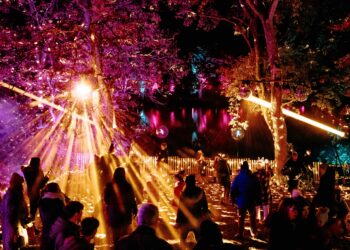 Windsor Great Park Illuminated is on until January 2 Picture: Joshua Atkins
