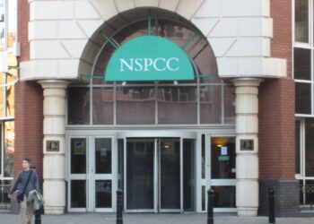 The NSPCC has turned landmarks across the country green as a reminder of the vital work carried out by Childline over the festive period. Picture: Howard Lake via Wikimedia Commons.