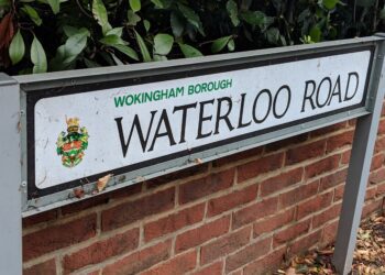 Waterloo Road in Wokingham