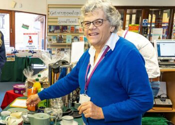 Philippa Tegg decided to retire after turning 70 in the summer. Pic: Stewart Turkington.