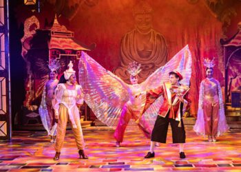Song and dance in Theatre Royal Windsor's Aladdin Picture: Jack Merriman