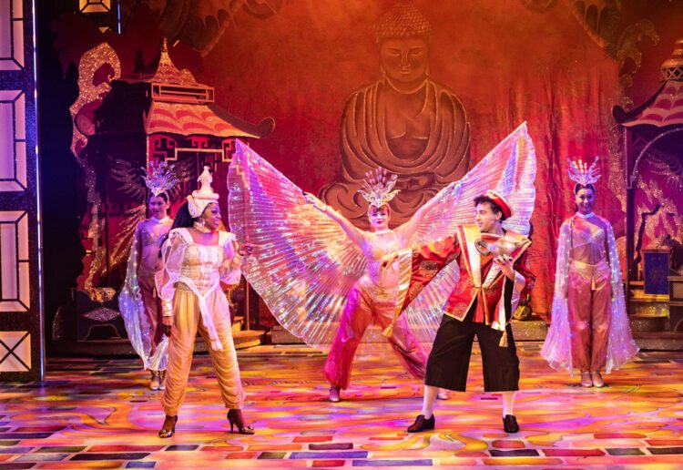 Song and dance in Theatre Royal Windsor's Aladdin Picture: Jack Merriman