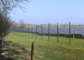 Barkham solar farm CGI. Credit: WBC.
