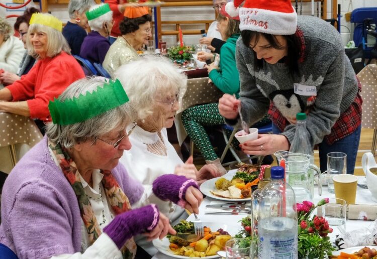 Link Visiting Scheme Christmas Day lunch. Pic: Andrew Batt.