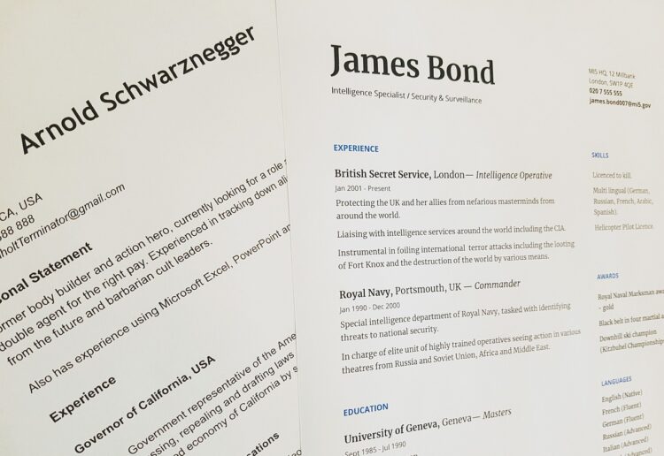 A workshop will help people craft a perfect CV Picture: Pixabay