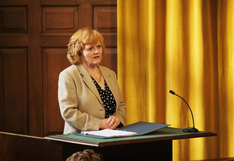Lesley Nicol as Pam Stubbs in Mr Bates vs the Post Office Picture: ITV