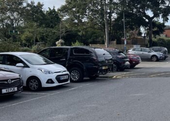 Cockpit Path car park in wokingham. Pic: Andrew Batt.