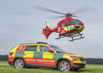 Thames Valley Air Ambulance has seen another 4% rise in the number of callouts as it marks 25 years since its founding. Picture: Thames Valley Air Ambulance