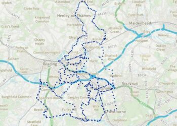 The Wokingham Borough Ward boundary changes that will come in to force for the 2024 Local Elections in May. Credit: Wokingham Borough Council.