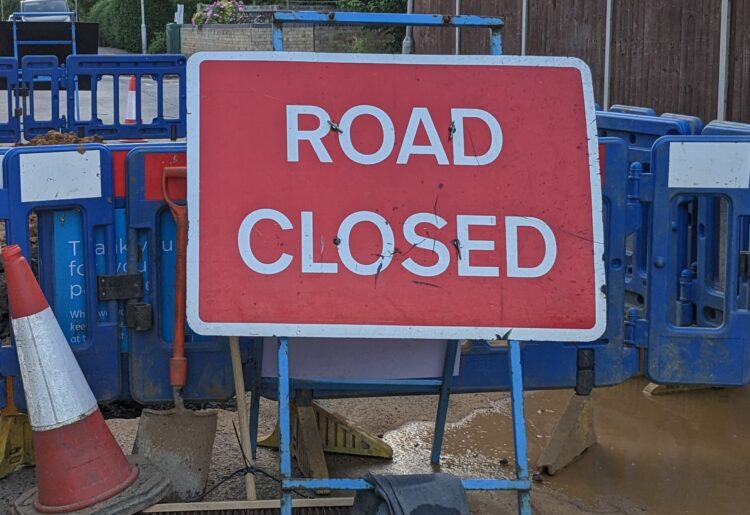 Thames Valley Police has said that the M4 has been closed westbound between junction 12 and 13 while they deal with a collision involving a single vehicle on Wednesday, January 10