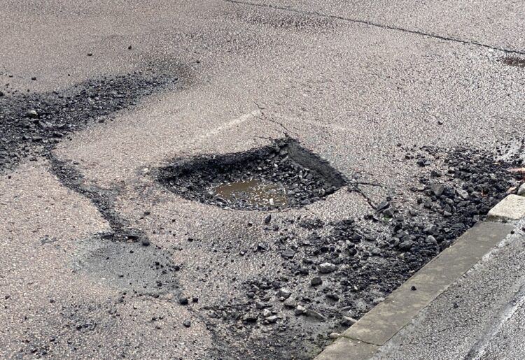 Potholes in Wokingham Borough