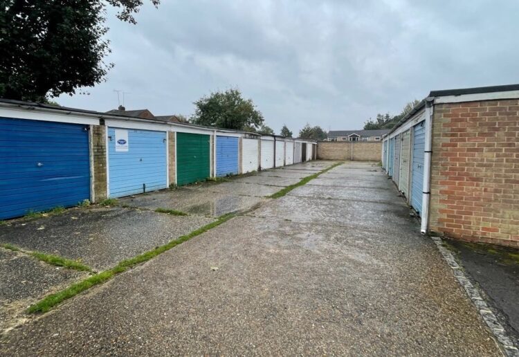 The garage in Woodley.