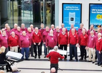Reading Male Voice Choir's next concert takes place at Christ Church, Woodley, on Saturday, February 3, at 7pm. Picture: RMVC