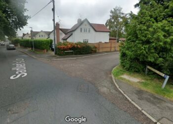 Land near Sadlers Lane and Chackfield Drive is under the hammer. Pic: Google.