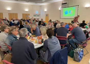 Some of last year's contestants, enjoying a Wokingham Lions Club quiz night. This year, the event will be held at Woosehill Community Centre, on Friday, February 16, at 7pm.