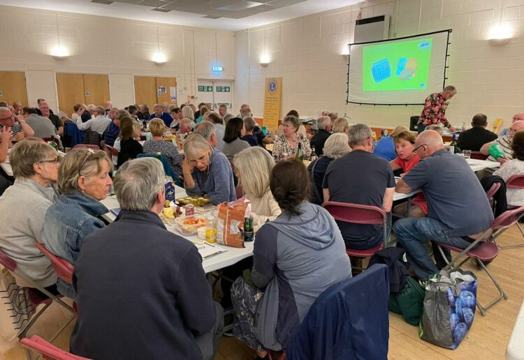 Some of last year's contestants, enjoying a Wokingham Lions Club quiz night. This year, the event will be held at Woosehill Community Centre, on Friday, February 16, at 7pm.