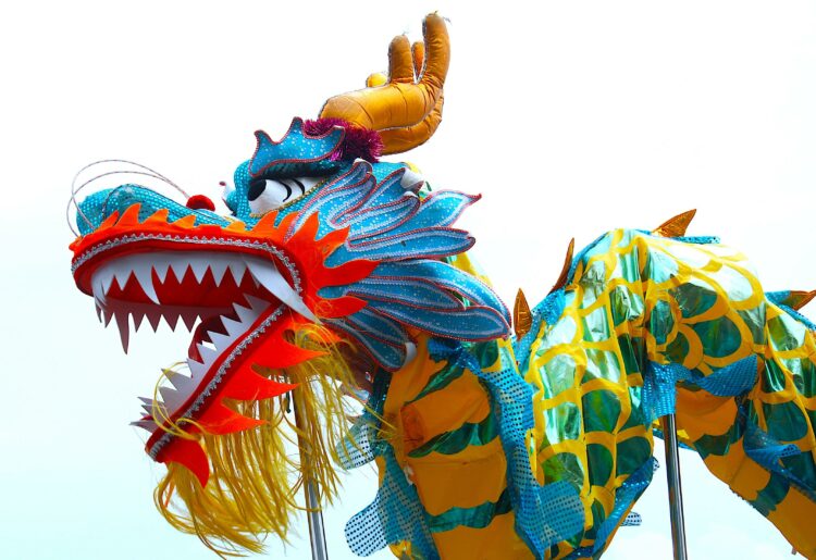 The celebration will feature the traditional Chinese lion dance Picture: Kerin Gedge via Unsplash