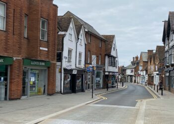 Denmark Street in Wokingham Picture: Phil Creighton