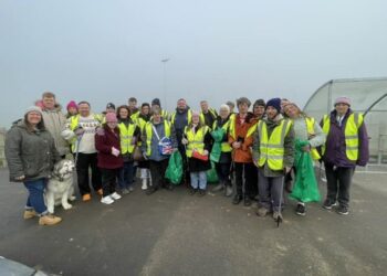 Regularly doing good in the borough, members of CLASP at last year's litter picking session. Picture: CLASP