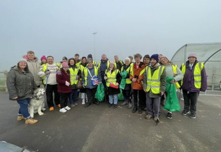 Regularly doing good in the borough, members of CLASP at last year's litter picking session. Picture: CLASP