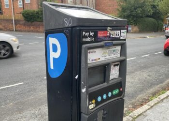 A parking meter in Reading Picture: Phil Creighton