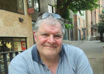 Mr McNaughton welcomes retired professional men to Men's Oasis. Picture courtesy of Andy MacNaughton