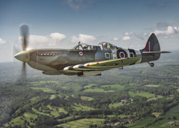 Flights will take place over the local countryside, and as far as the Isle of Wight. Photo:Tim Wallace.
