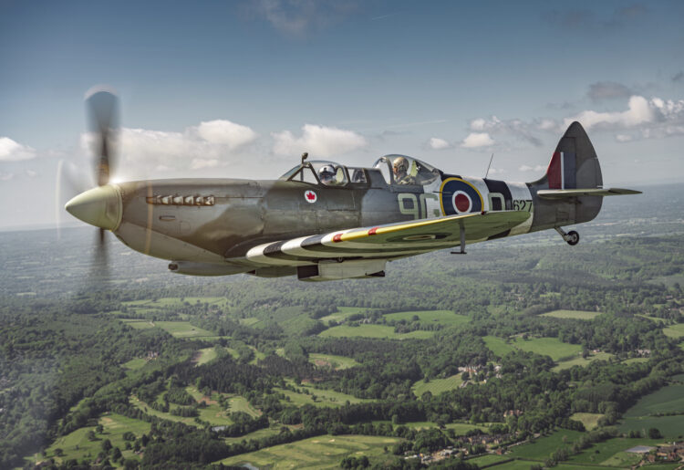 Flights will take place over the local countryside, and as far as the Isle of Wight. Photo:Tim Wallace.