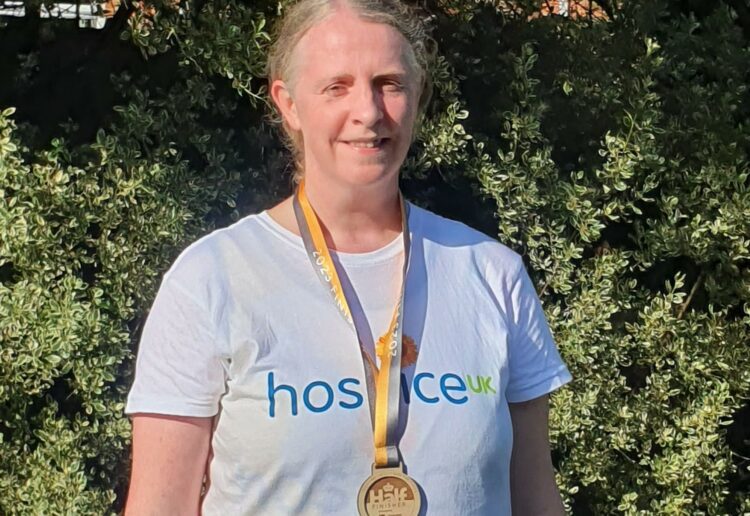 Kathryn Le Coz is preparing to run the London Marathon, in memory of her mother. Picture: Kathryn Le Coz