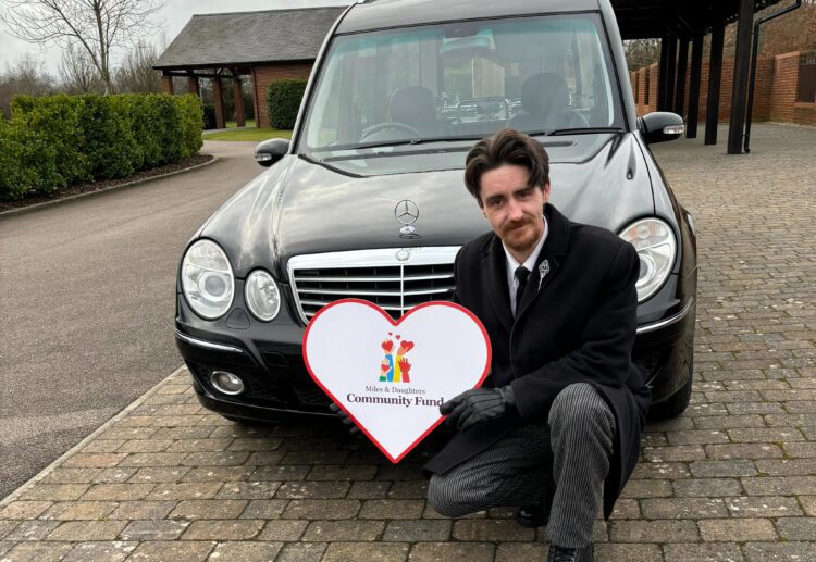 Funeral Director Daniel Flitcroft from Miles & Daughters Funeral Directors.