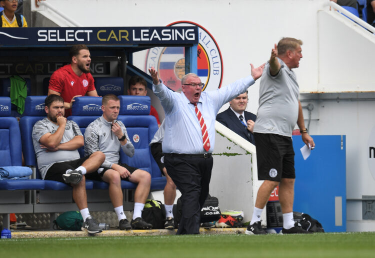 Stevenage manager Steve Evans