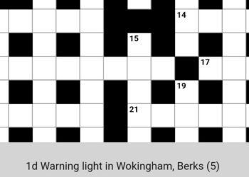 Wokingham was an answer in a Times crossword.