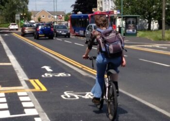 An cxample of a side road improvement. Credit: WBC..