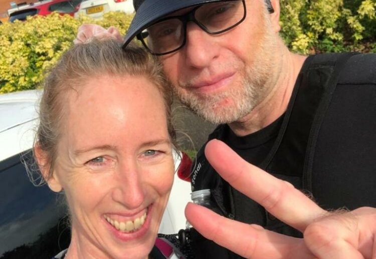 Stuart Ratcliff and Anne Reece will run in the Brighton Marathon on April 7, to raise money for Arts4Wokingham. Picture: Stuart Ratcliff.