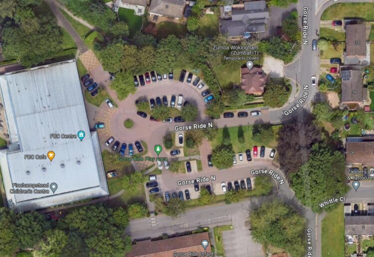 The Google Maps 'diversion' for people wanting to avoid the California Crossroads roadworks has been corrected, thanks to Wokingham Today Picture: Google Maps