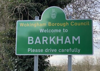 Barkham's roads could be under pressure next year as development works take place Picture: Phil Creighton