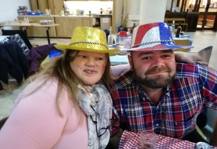 Members of CLASP Wokingham enjoyed a barn dance at All Saints Church's newly refurbished SpaceForAll. Picture: CLASP